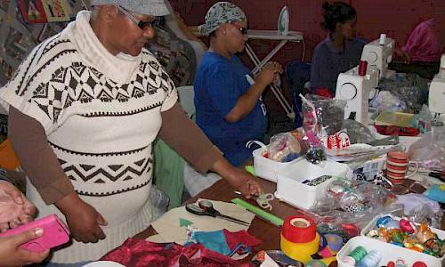 Bridging Ages with the elderly, Ashton, South Africa